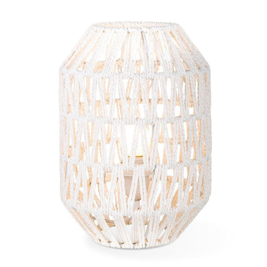 TABLE LAMP WHITE ROPE