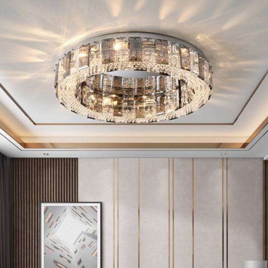 CEILING LAMP CRYSTAL CAMELLA