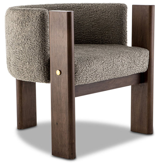 CHAIR DINING EGG BOUCLE