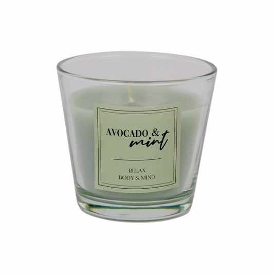 SCENTED CANDLE AVOCADO MINT