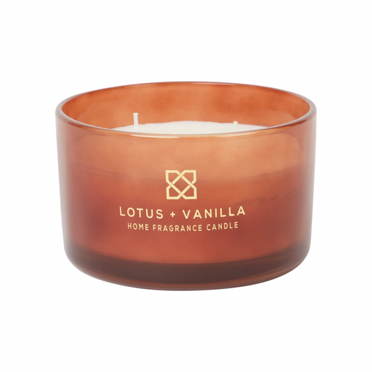SCENTED CANDLE VANILLA LOTUS