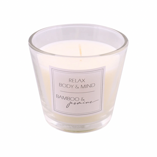 SCENTED CANDLE BAMBOO JASMINE