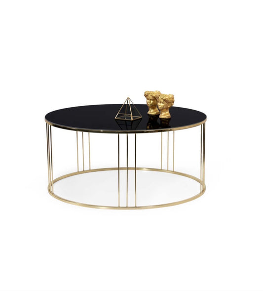 COFFEE TABLE GOLD AMABELLE - MIOMILLY HOME