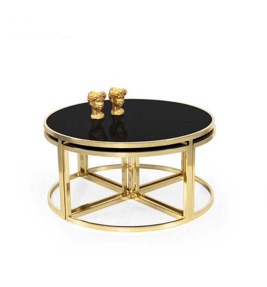 COFFEE TABLE GOLD PENELOPE - MIOMILLY HOME