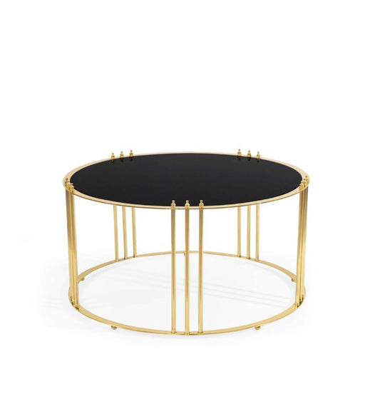 COFFEE TABLE GOLD MADISON - MIOMILLY HOME