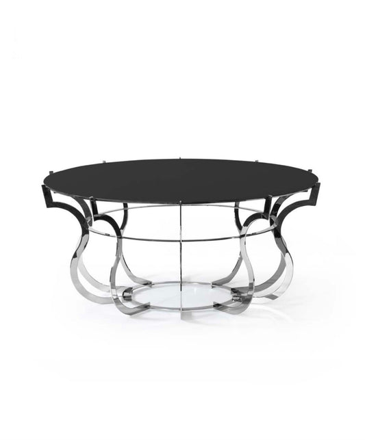 COFFEE TABLE SILVER AMABELLE - MIOMILLY HOME