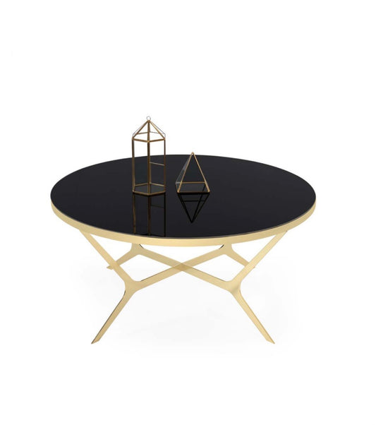COFFEE TABLE GOLD CATALINA - MIOMILLY HOME