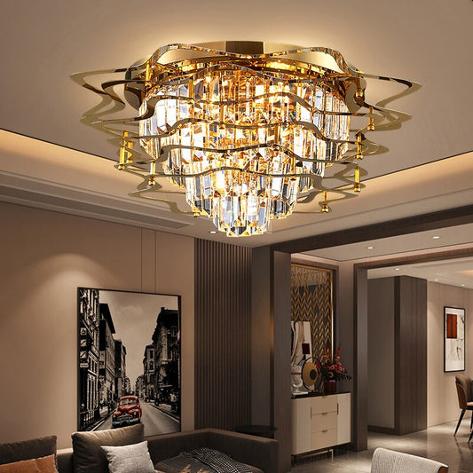 CEILING LAMP CRYSTAL ALCAMENE - MIOMILLY HOME