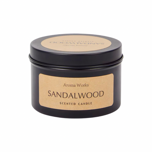 SCENTED CANDLE SANDAL WOOD