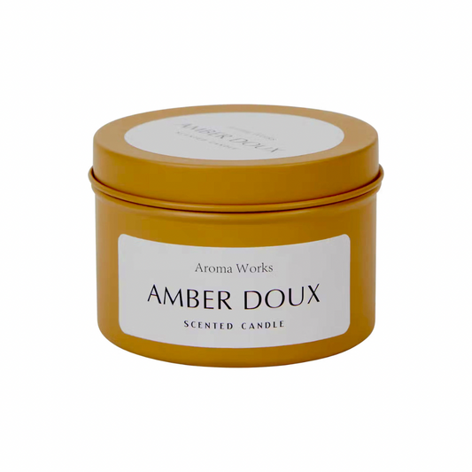 SCENTED CANDLE AMBER DOUX